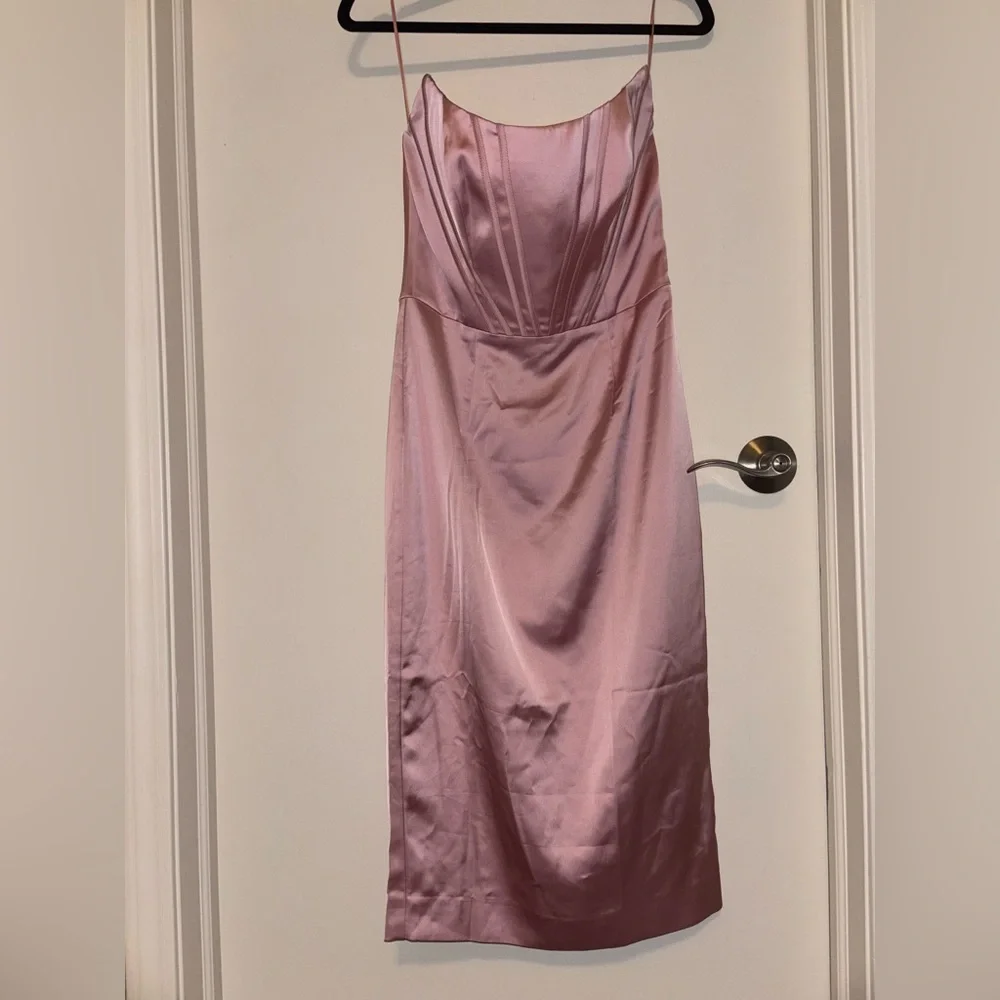Dress the Population Cosette Satin Dress size M - Picture 5 of 7